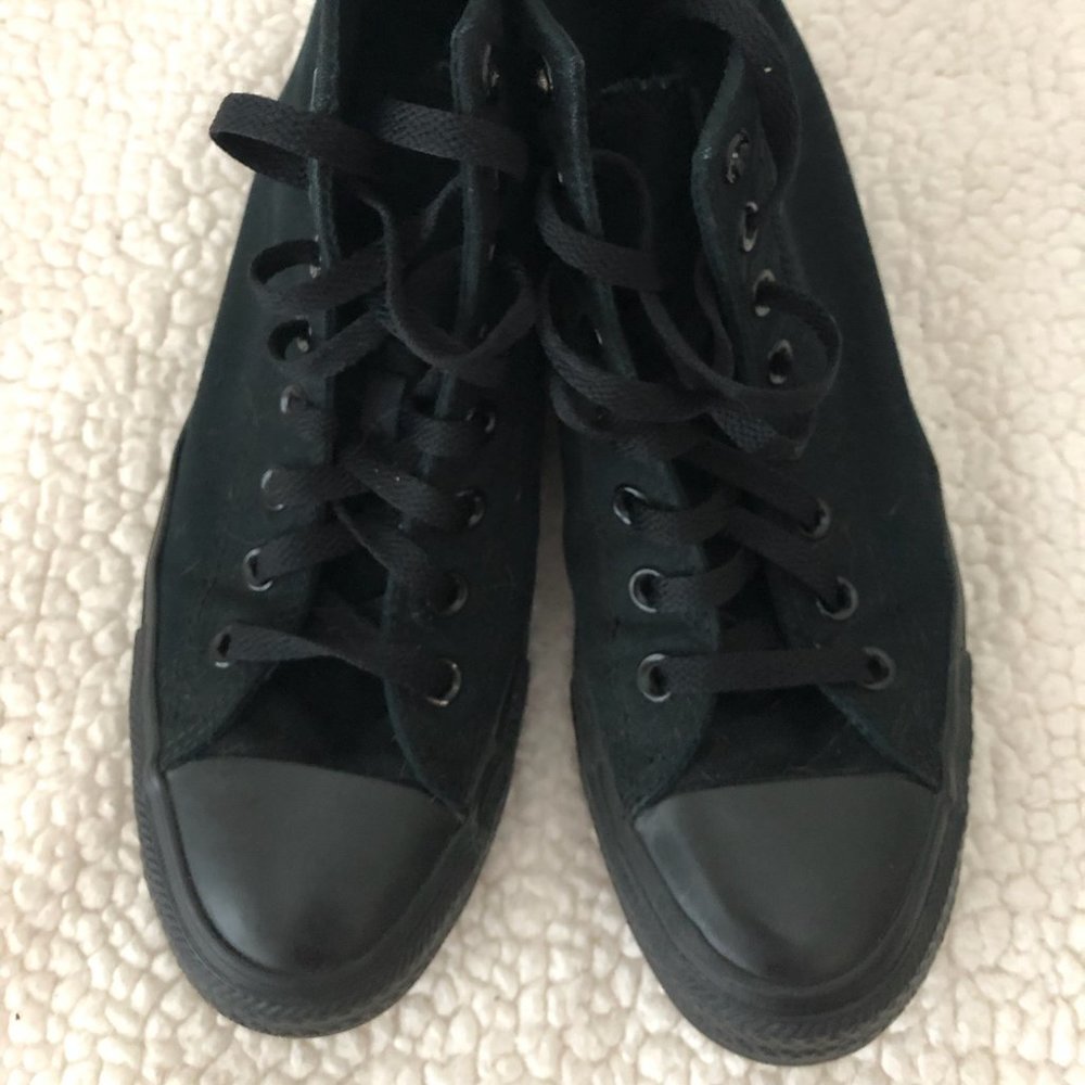 Converse - All Star Hi - Black Monochrome EUC!